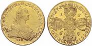 10 рублей 1768 года