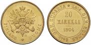 20 markkaa 1904 year