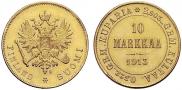 10 markkaa 1913 year