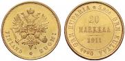 20 markkaa 1911 year