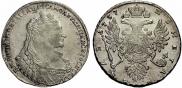 1 rouble 1737 year
