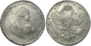 1 rouble 1740 year