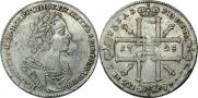 1 rouble 1725 year