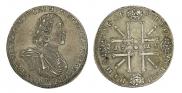 1 рубль 1725 года