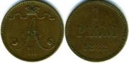 1 penni 1882 year
