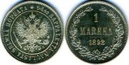 1 markka 1892 year