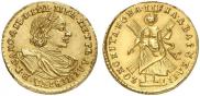 2 roubles 1720 year