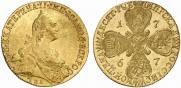 10 рублей 1767 года