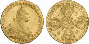 10 roubles 1769 year