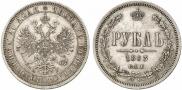 1 рубль 1863 года