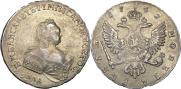 1 rouble 1742 year