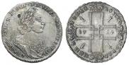 1 rouble 1724 year
