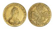 5 roubles 1782 year