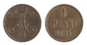 1 penni 1884 year
