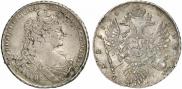 1 rouble 1734 year