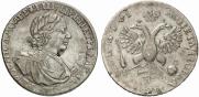 1 rouble 1719 year