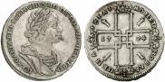 1 rouble 1724 year