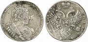 1 рубль 1733 года