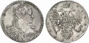 1 рубль 1734 года