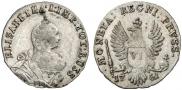 6 groszy 1761 year