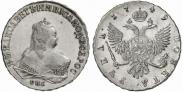 1 rouble 1749 year