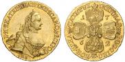 5 roubles 1762 year