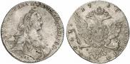 1 rouble 1768 year