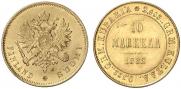10 markkaa 1882 year