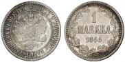 1 markka 1866 year