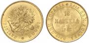 10 markkaa 1882 year