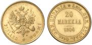 20 markkaa 1904 year