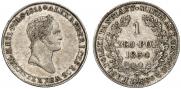 1 złoty 1834 year