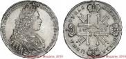 1 рубль 1729 года