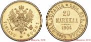 20 markkaa 1904 year