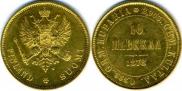 10 markkaa 1878 year