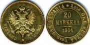20 markkaa 1904 year