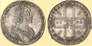 1 rouble 1724 year