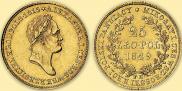 25 złotych 1829 year