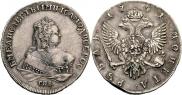1 rouble 1751 year