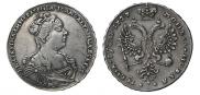 1 rouble 1727 year