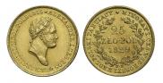 25 złotych 1829 year