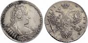 1 рубль 1733 года