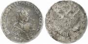 1 рубль 1744 года