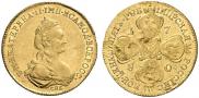 5 roubles 1780 year