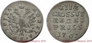 2 grosze 1761 year