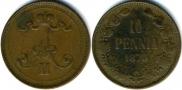 10 pennia 1875 year
