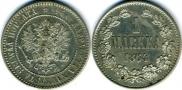 1 markka 1864 year
