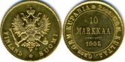 10 markkaa 1905 year