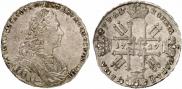 1 рубль 1729 года