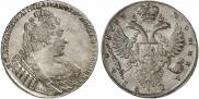 1 рубль 1733 года